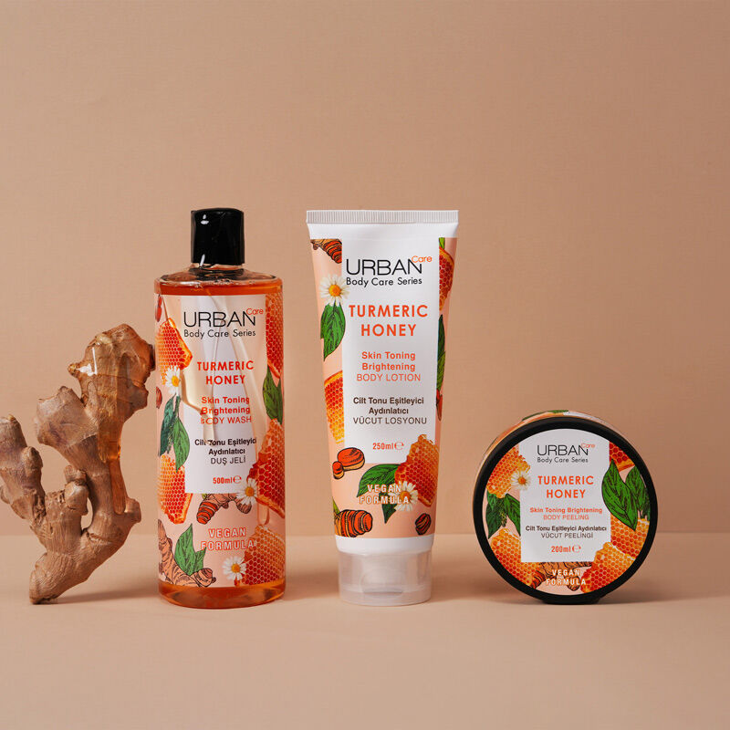 Гель для душа с куркумой и медом Urban Care 750 мл