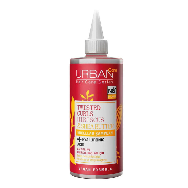 Urban Care Twisted Curls Hibiscus And Shea Butter Micellar Shampoo 340 ml