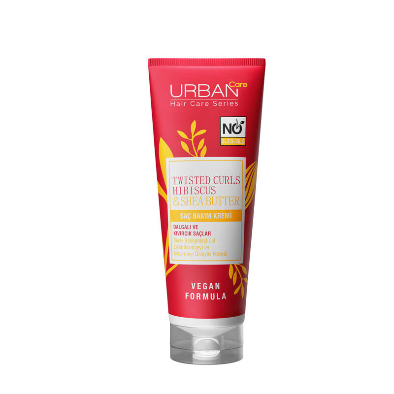 Urban Care Twisted Curls Hibiscus And Shea Butter Hair Care Cream 250 ml