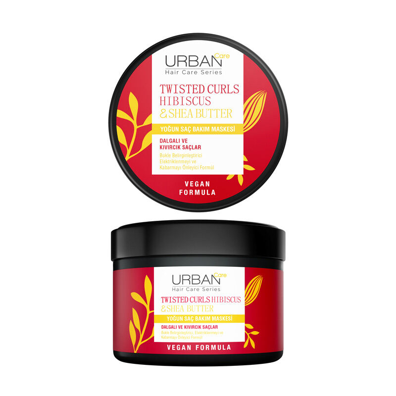 Urban Care Twisted Curls Hibiscus - Shea Butter Intensive Hair Care Mask 230 ml