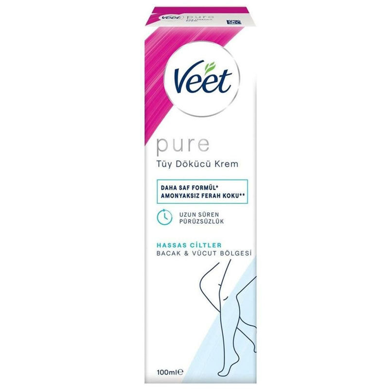 Veet Sensitive Skin Hair Removal Cream 100 ml
