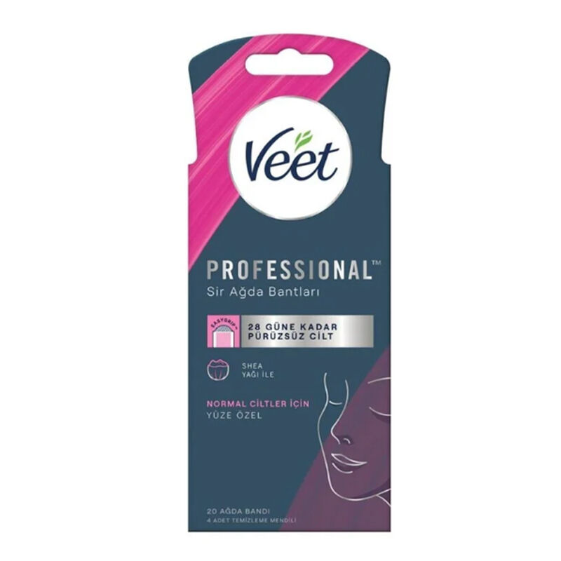 Veet Professional Wax Strips Normal Skin - Face Specific 20 pcs