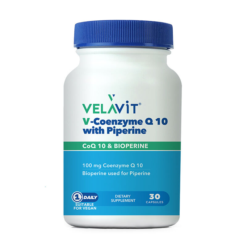 Velavit V-coenzyme Q10 with Piperine 30 capsules