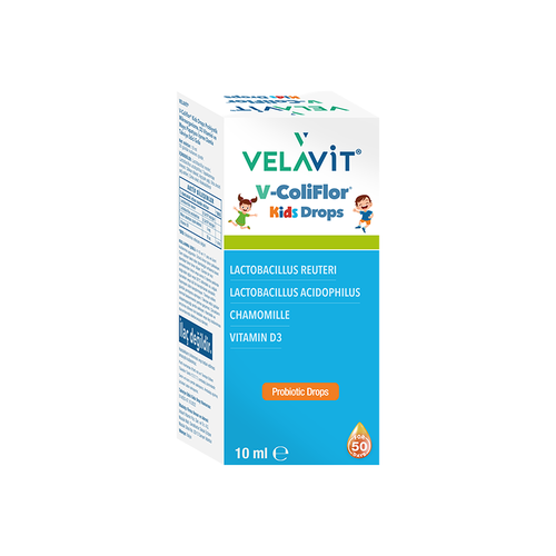Velavit قطرات فيلافيت في-كوليفلور للأطفال 10 مل