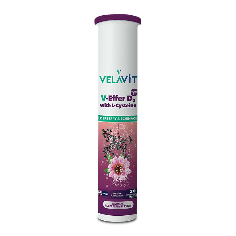 Velavit V-effer D3 with l-cysteine 20 effervescent Tablet