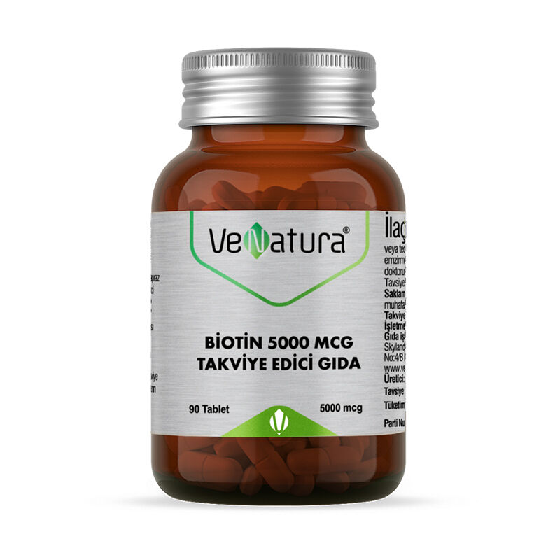 Venatura Biotin 5000 mcg 90 tablets