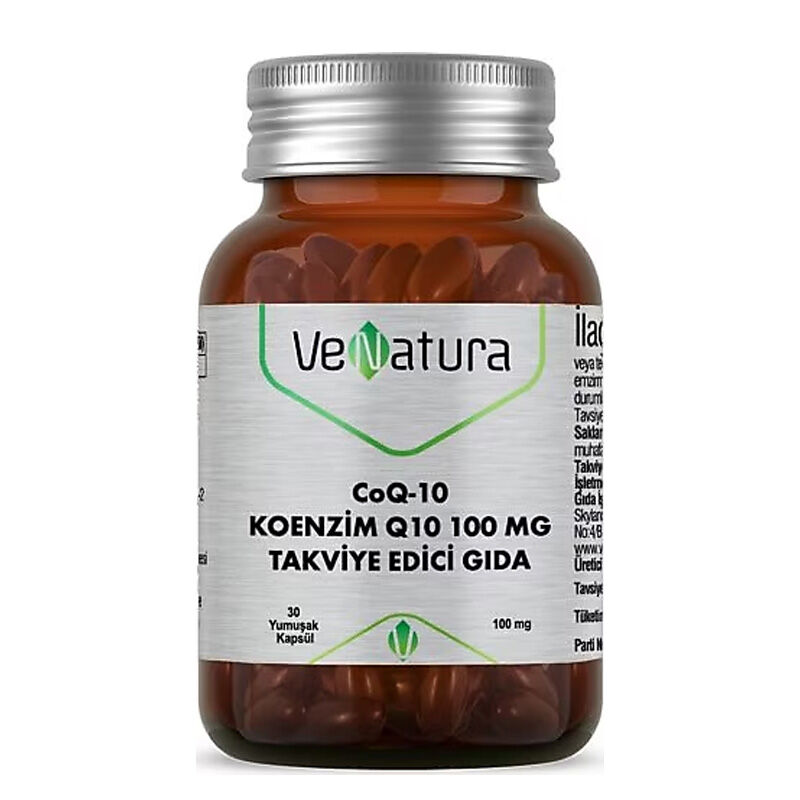 Venatura Coq-10 coenzyme Q10 100 mg Food Supplement 30 capsules