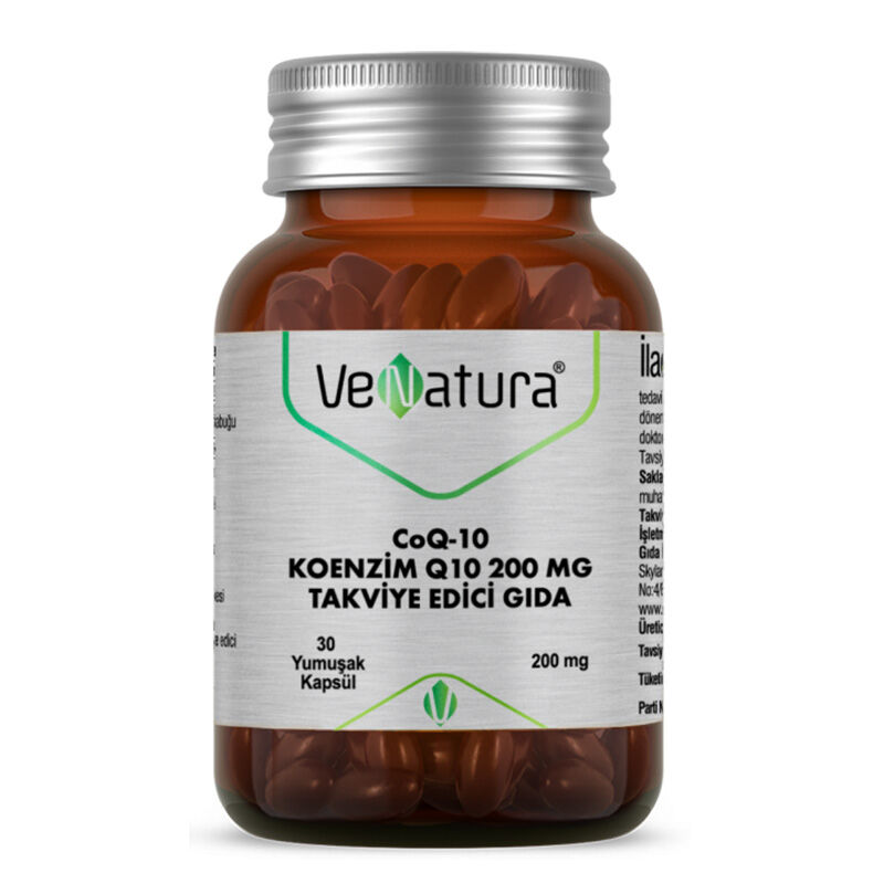 Venatura Coq-10 coenzyme Q10 200 mg Food Supplement 30 capsules