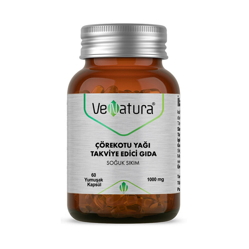 Venatura Black Seed Oil Supplement Food 60 soft Capsules