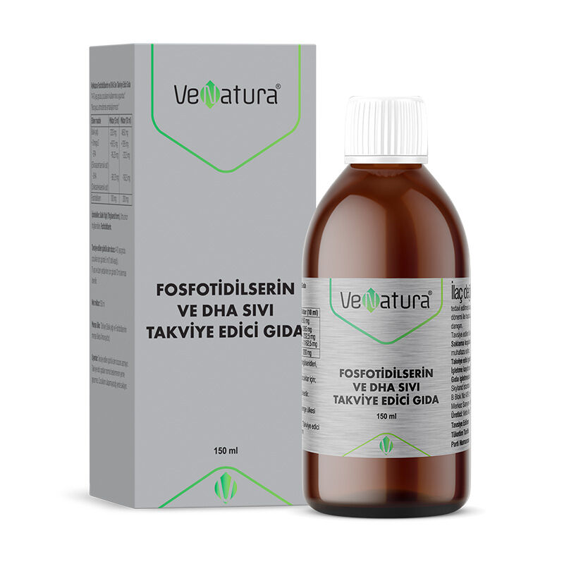 Venatura Phosphatidylserine And Dha Liquid Food Supplement 150 ml