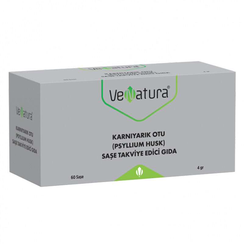 Venatura Black Psyllium (psyllium Husk) Sachet Food Supplement 60 sachets