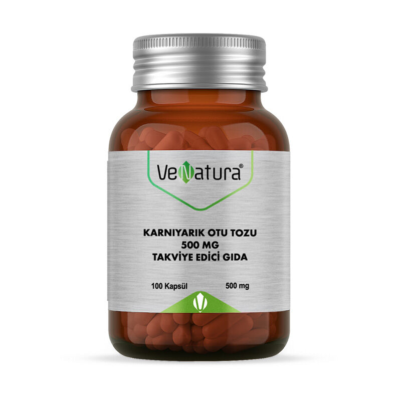 Venatura Black Herb Powder Food Supplement 100 capsules