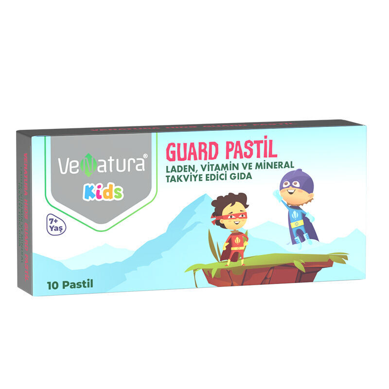 Venatura Kids Guard Pastille, Vitamin And Mineral Supplementary Food 10 pastilles
