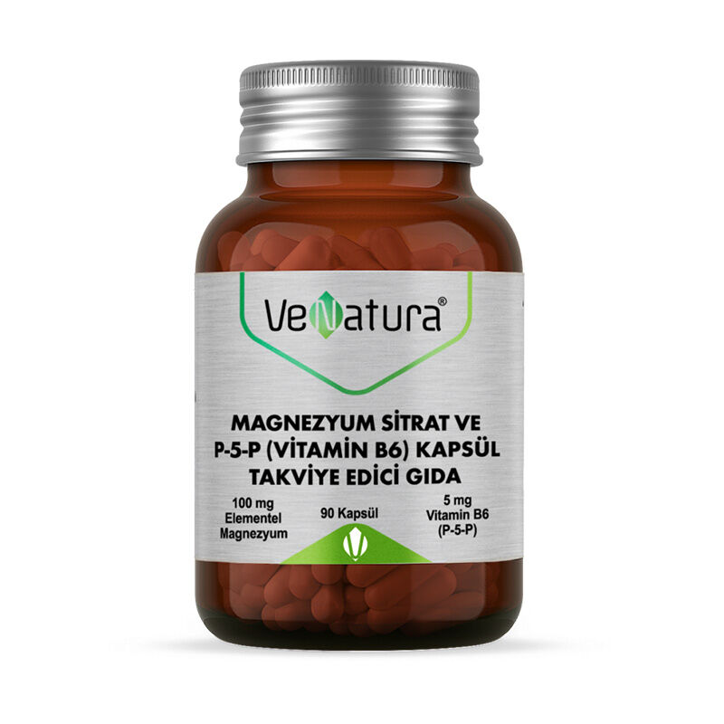 Venatura Magnesium Citrate And P5 p (vitamin B6) 90 capsules