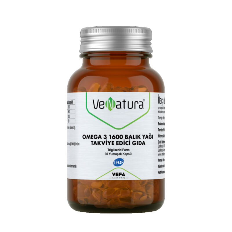 Venatura Omega 3 1600 fish Oil 30 softgels