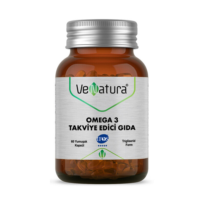 Venatura Omega 3 supplementary Food 60 capsules