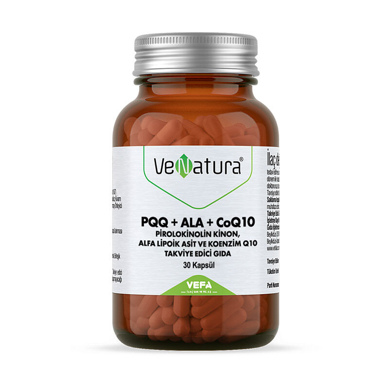 Venatura Pqq+ala+coq10 food Supplement 30 capsules