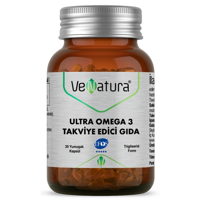 Venatura Ultra Omega 3 food Supplement 30 capsules