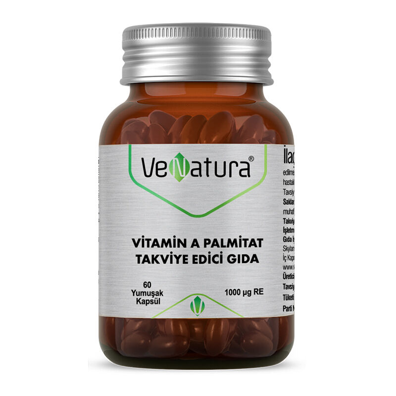 Venatura Vitamin A Palmitate Food Supplement 60 softgels
