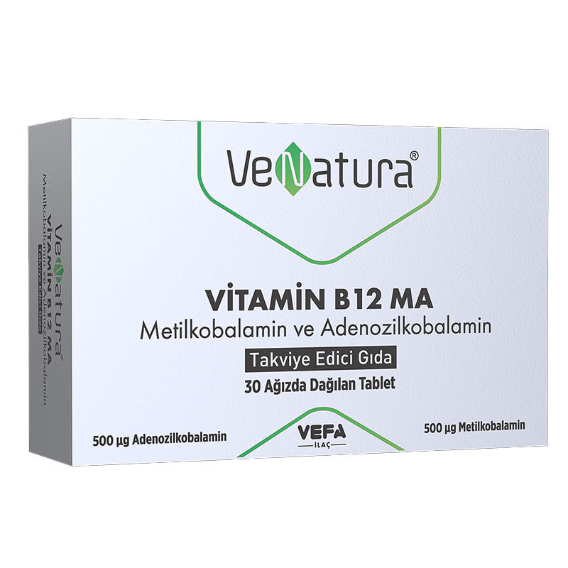 Venatura Vitamin B12 ma 30 tablets