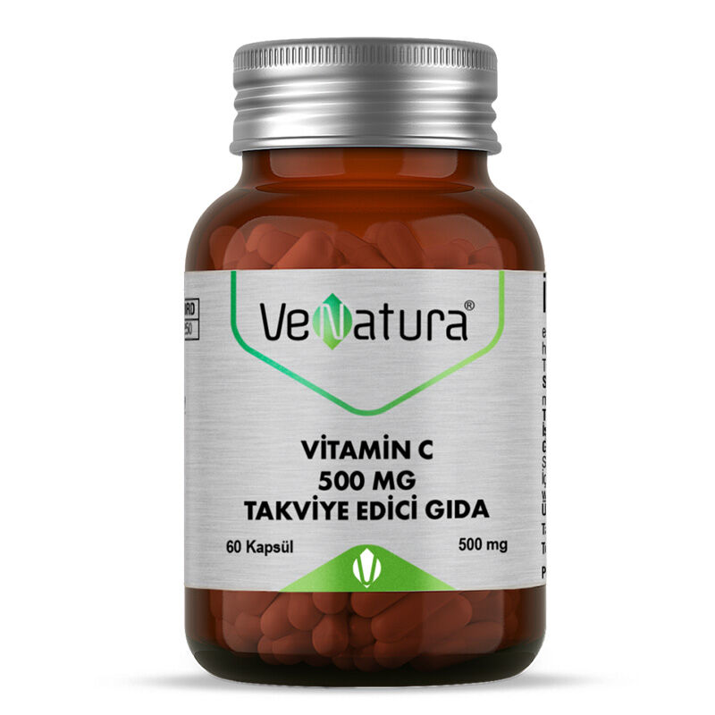 VeNatura Vitamin C 500 MG - Immunsupport, 60 Kapseln