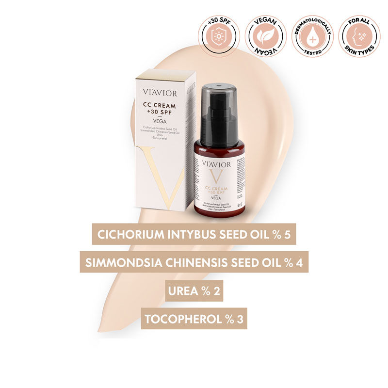 Крем CC Viavior Vega SPF30+ 50 мл
