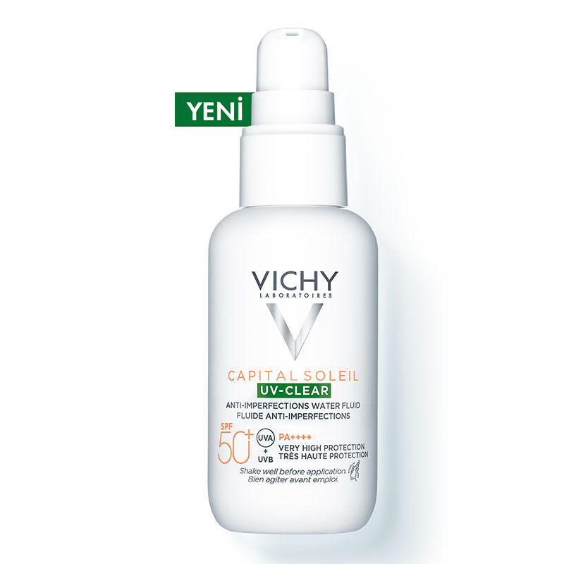 Vichy Capital Soleil UV-Clear Spf 50 Fluid Sunscreen 40 ml