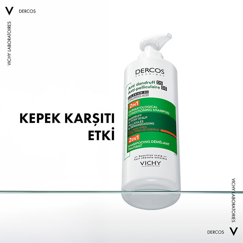 Обретите чистые и увлажненные волосы с Vichy Dercos 2-в-1