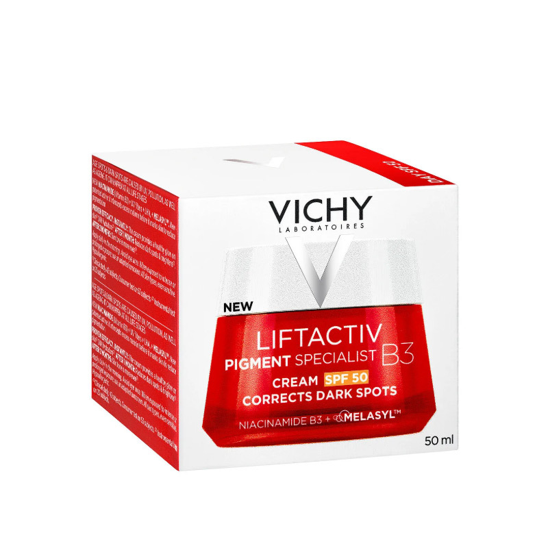 Уменьшите пятна и морщины с Vichy Liftactiv B3 SPF50+