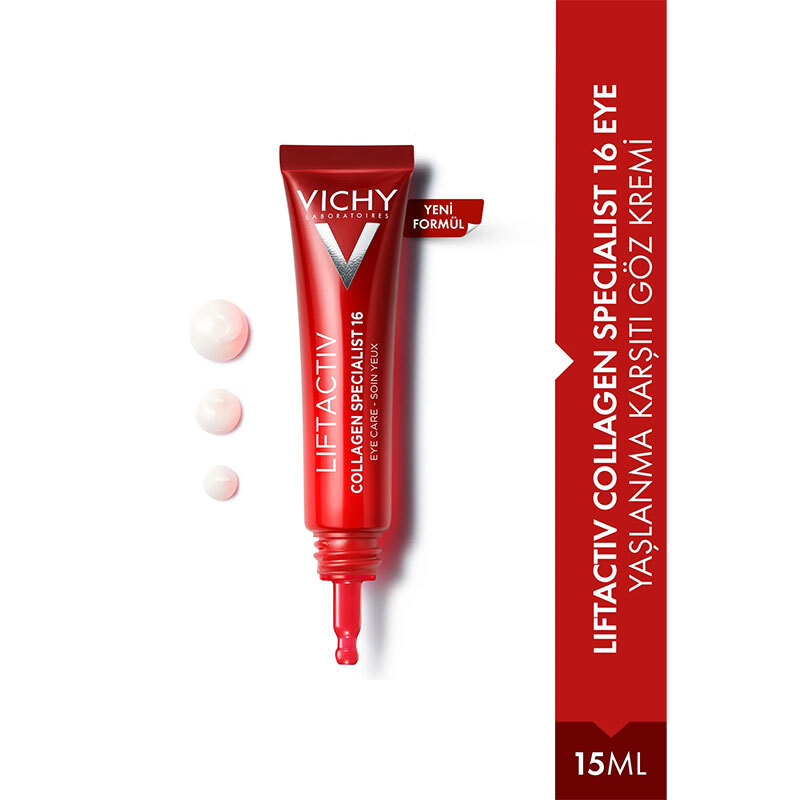 Vichy Liftactiv Collagen Specialist Eye Care Cream Against Signs of Aging 15 ml