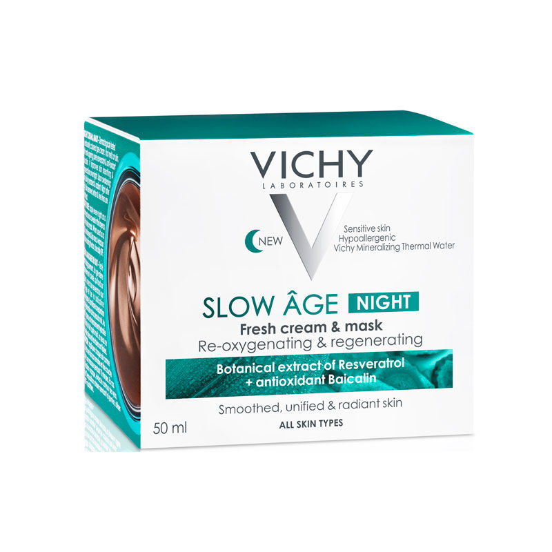 Vichy Slow Age Nachtcreme &amp; Maske - Anti-Aging 50ml