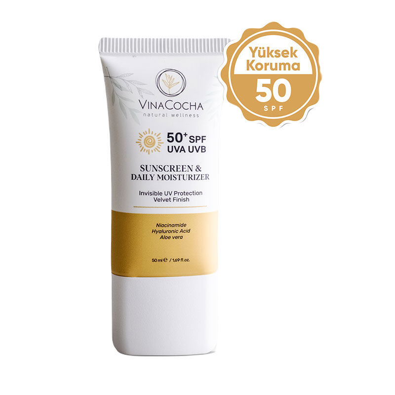 Vinacocha Sunscreen Spf50 moisturizing Face Cream 50 ml