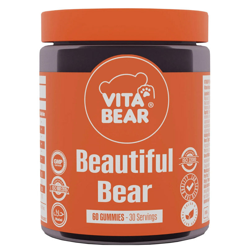 Vita Bear Beautiful Bear Food Supplement 60 gummy pcs