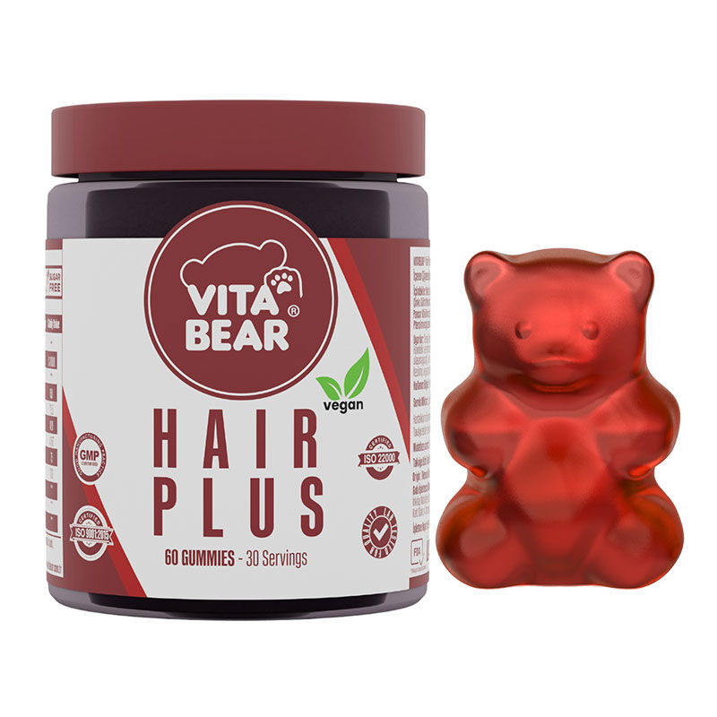 Vita Bear Hair Plus Vegane Gummibärchen