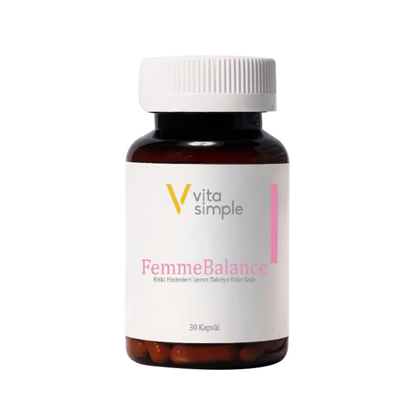 Vita Simple Femme Balance Herbal Extracts Supplementary Food 30 capsules