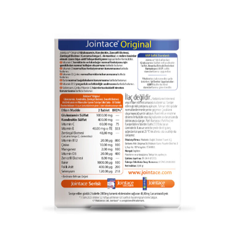 Vitabiotics Jointace Original Food Supplement 30 tablets