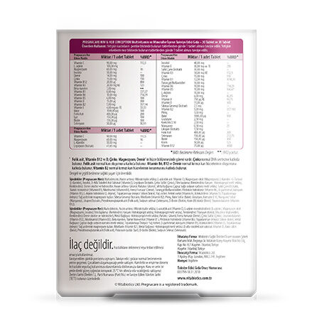 Vitabiotics Pregnacare Him &amp; Her Conception 60 tablet
