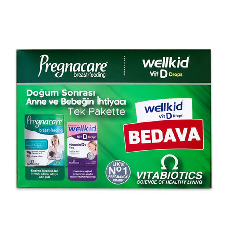 Vitabiotics Pregnacare - Wellkid Vit D Supplementary Food Set