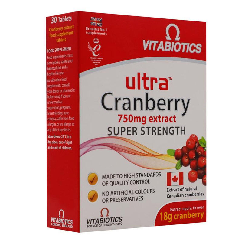 Vitabiotics Ultra Cranberry 750mg