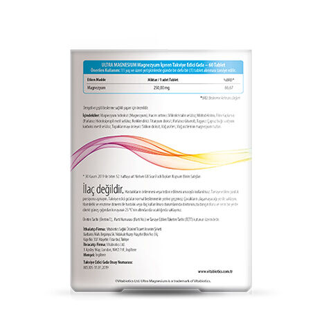 Vitabiotics Ultra Magnesium 60 tablets