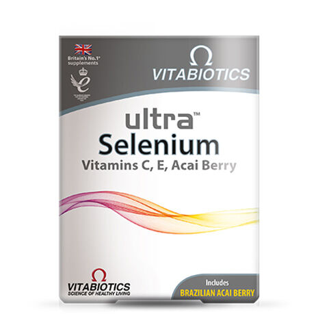 Vitabiotics Ultra Selenium 165 ug Food Supplement 30 tablets
