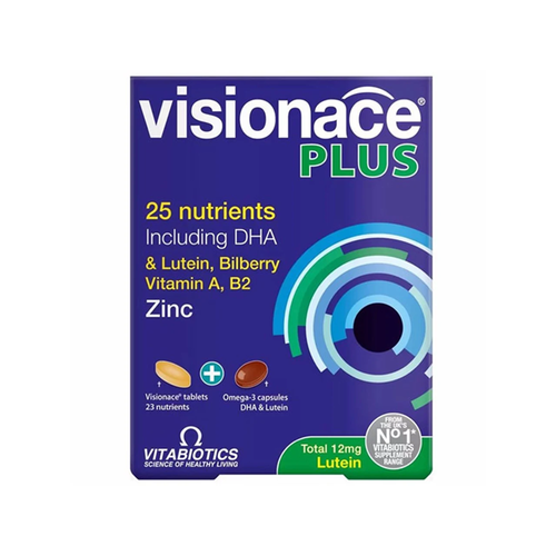 Vitabiotics Visionace Plus 28 tablets And 28 capsules