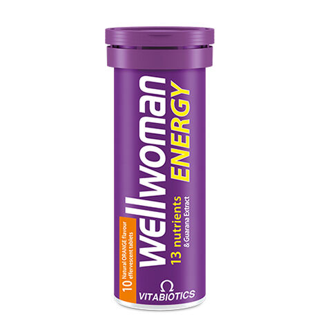 Vitabiotics Wellwoman Energy Food Supplement 10 tablets