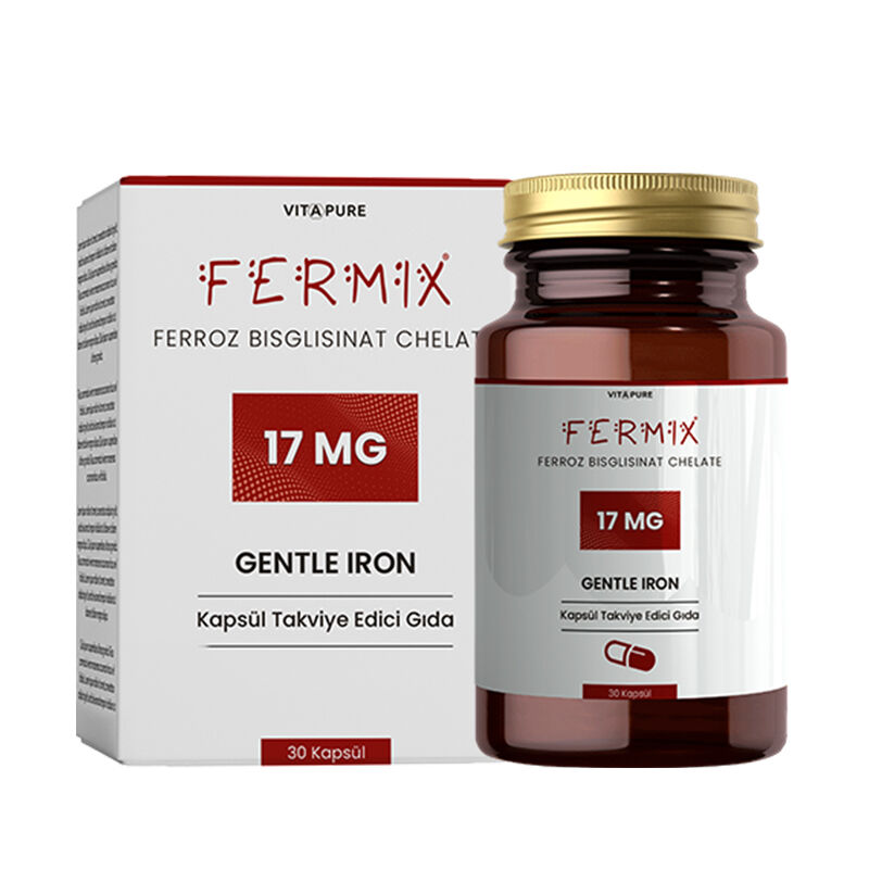 Ege Pharma Vitapure Fermix Gentle Iron 30 capsules