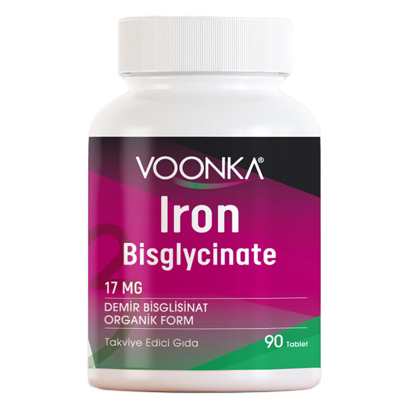Voonka Iron Bisglycinate 17 mg 92 capsules