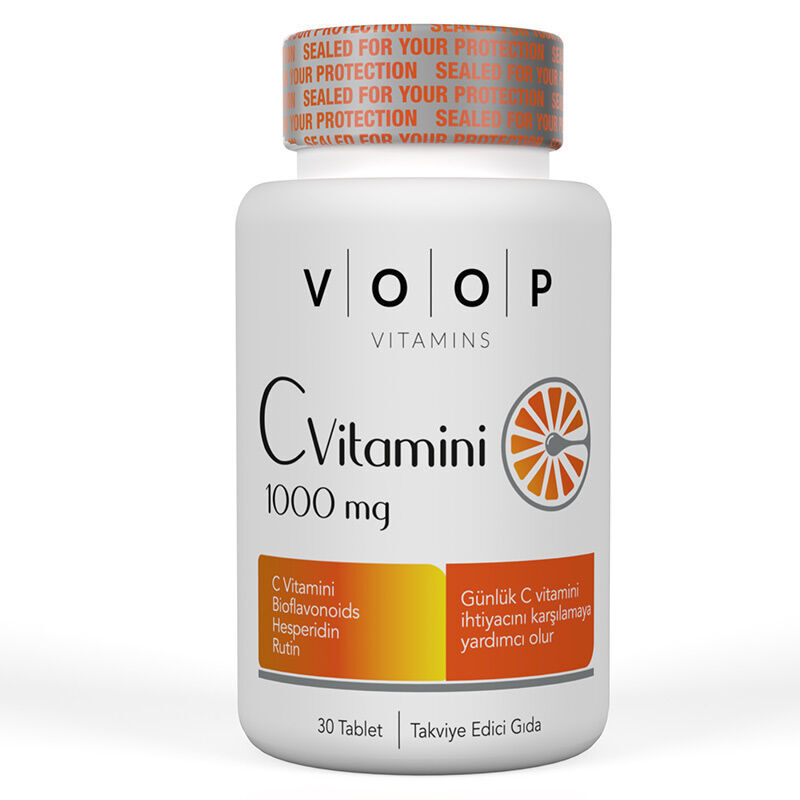 Voop Food Supplement Containing Vitamin C 30 tablets