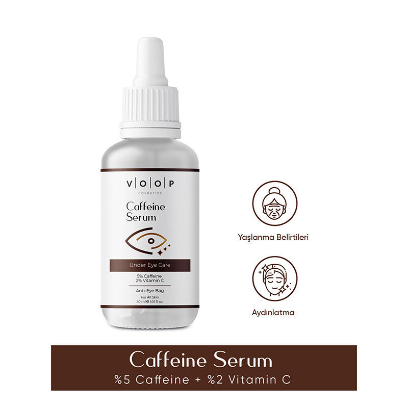 Voop Koffeinserum 30ml - Aufhellende &amp; Energetisierende Formel