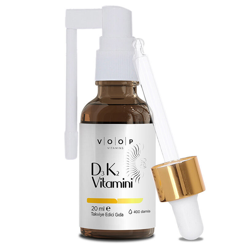 Voop D3 k2 vitamin Containing Supplementary Food 20 ml