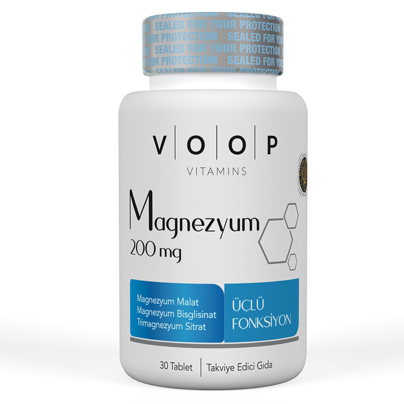 Voop Tablets Containing Magnesium Food Supplement 30 tablets