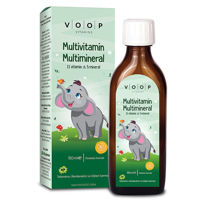 Voop Multivitamin Food Supplement Containing Multimineral 150 ml